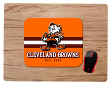 CLEVELAND BROWNS ELF OLD SCHOOL DESIGN MOUSEPAD MOUSE PAD HOME OFFICE GIFT NFL picture