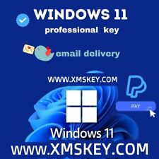 Microsoft Windows 10 11 Pro Professional 64 Bit Operating System And key picture