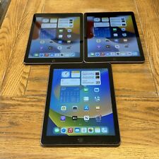 Lot Of 3 Apple iPad 6th Gen Generation 32GB A1893 WiFi Only CRACKED SCREENS picture