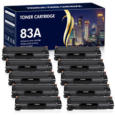 1-10PK CF283A Toner for HP 83A Toner Cartridge LaserJet Pro M127fn M225dn LOT picture