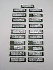 Lot of 21 Various Samsung M.2 256GB SATA 2280 Solid State Drive picture