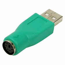 PS2 PS/2 FEMALE TO USB MALE ADAPTOR CONVERTER ADAPTER PC LAPTOP MOUSE KEYBOARD  picture