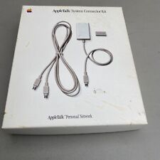 Vintage AppleTalk.network set with mini din M 2052  connectors for Macintosh picture