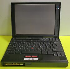 Vintage IBM Thinkpad 760ED Pentium Laptop Computer - Powers on - Screen Issue picture