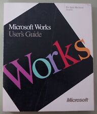 Microsoft Works User's Guide For Apple Macintosh Systems - 1988 picture