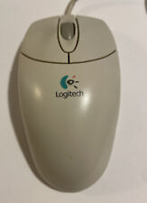 #I) Vintage Logitech Compaq RollerBall PS/2 Mouse M-S48a Used picture