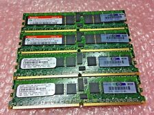 HP Hynix Smart 4GB (4x1GB) PC2-3200R DDR2 Server Memory HYMP512R72 345113-051 picture