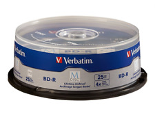 50 VERBATIM M Disc 25GB BD-R 4X Branded Logo 2x25pk Spindle 98909 picture