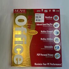 Vintage McAfee Office Software New In Open Box  picture