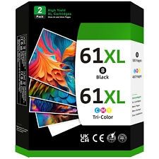 2PK #61XL XXL Ink Cartridge Combo For HP 61XL ENVY 4500 4501 4502 4504 5530 5535 picture