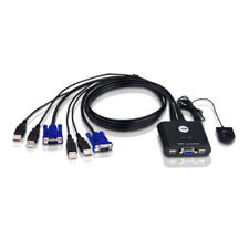 Aten Cs22U 2-Port USB KVM Switch 2 Cables Supports up to 2048x1536 picture