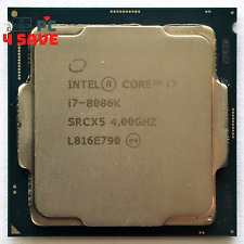 Limited Edition Intel Core i7-8086K 4.00GHz 6-Core LGA1151 12MB CPU SRCX5 95W picture