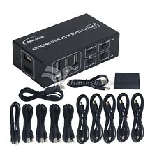 4K HDMI Switch 4 Port Switcher 4 In 1 Out USB KVM Display Support PiKVM/BLIKVM picture