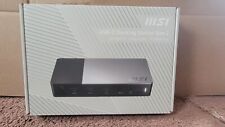 MSI 1P151E001 PC Docking Station Gen2 USB-C 100W PD Charging. - for Notebook NEW picture
