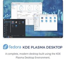 Fedora 40-1.14 Workstation KDE plasma USB KEY AMD64 Canada Economy ship picture