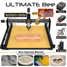 ULTIMATE Bee CNC Router Engraver Machine Full Kit Ball Screw Transmission Black picture