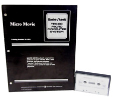 Radio Shack Tandy TRS-80 Micro Movie 26-1903 Cassette With Book Manual picture