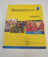 Rosetta Stone French - Level 1 Version 4 NEW Francais - Learn French New Sealed picture