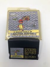 A Mazing World of Malcom Mortar Tandy TRS-80 Coco Color Computer 3 Game Cart picture