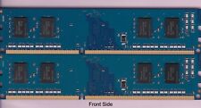 4GB 2x2GB PC3-12800 SK HYNIX HMT425U6AFR6C-PB N0 AA DDR3-1600 Desktop Ram Kit  picture