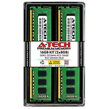 16GB 2x 8GB PC3-10600 ECC Unbuffered DDR3 1333MHz 240-Pin DIMM Server Memory RAM picture