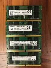 QTY 4 - TESTED WORKING DDR4 16GB (1 x 16GB) DDR4-2666 Laptop Memory SODIMM hva picture