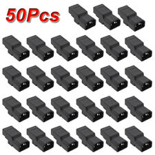 50-Pack IEC 320 C14 Male to Nema 5-15R Female Power Adapters picture