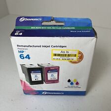 Dataproducts Black/Tri-Color 2-Pack Standard Ink Cartridges HP 64 Compatible picture