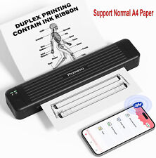 Phomemo P831 Portable Thermal Printer Bluetooth Support Normal A4 Paper NEW lot picture