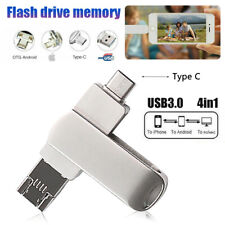 3Pcs USB 3.0 1TB Flash Drive Type C OTG Memory Stick Thumb 4in1 For iPhone PC US picture
