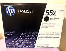 Genuine HP 55X CE255X Black High Yield Print Cartridge LaserJet P3015- New Other picture