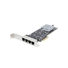 StarTech.com 4-Port 2.5Gbps NBASE-T PCIe Network Card, Intel I225-V, Quad-Por... picture