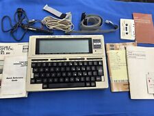 Vintage Radio Shack TRS-80 Model 100 Portable Computer AS IS For Parts Broken picture