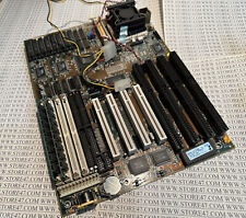 Vintage Intel Pentium 90Mhz Socket 7 Motherboard with 8mb memory and cables picture