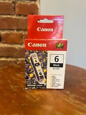 Genuine CANON BCI-6 BLACK Color Single Ink Cartridge unopened  picture