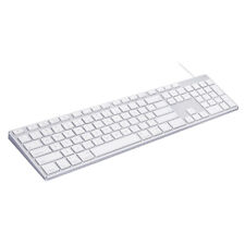 Aluminum USB Wired Keyboard with Numeric Keypad for Apple Mac iMac Macbook picture