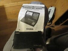 Vintage Casio SF-4000 Digital Diary with Manual Rare Works picture