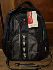 NEW SWISS GEAR WENGER IBEX BACKPACK 17'' LAPTOP Blue Gray Black picture
