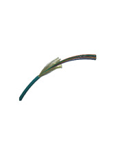 12 Strand Indoor Riser OM3 50um Corning Glass Fiber Optic Cable- 1000ft - Aqua  picture