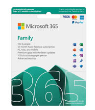Microsoft 365 Family 2023 English APAC 1 Year Subscription Medialess for PC & Ma picture