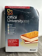 Microsoft Office University 2010 NEW & Sealed Ships FREE picture
