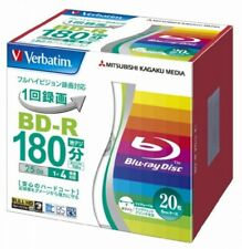 Verbatim Bluray 3D 25GB Bluray Video HD 4X BD-R Printable BluRay VBR130YP20V1 picture
