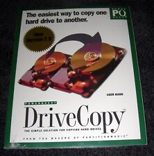 PowerQuest Drive Copy 2.0 CD User Guide - VTG 1998 Drive Copy HDD Software NEW picture
