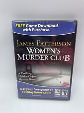 James Patterson Women's Murder Club Death In Scarlet PC & Mac CD 2008 Game picture