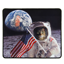 ENHANCE XL Funny Large Cat Gaming Mouse Pad with Patriotic Cat Astronaut picture