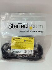 Startech Laptop Power Cord Black NEMA 5-15P to C5 6 ft PXT101NB3S picture