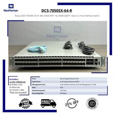 Arista DCS-7050SX-64-R 48 Port 10GbE SFP+ 4 Port 40GbE QSFP+-Same Day Shipping picture