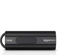 Amazon basics 128 Gb  USB 3.1 Flash Drive Black open box picture