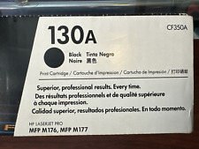 HP CF350A 130A Black Cartridge Genuine New OEM Sealed Box picture
