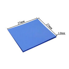 CPU VGA memory heat sink silicone film 25*25*1mm single well PART picture